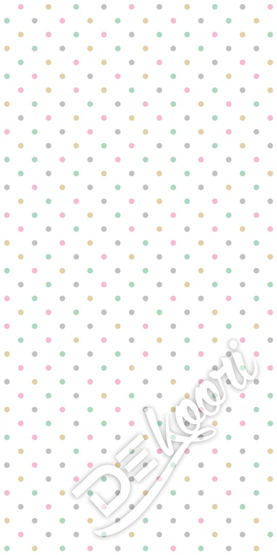 Colourful mini dots 2 cm wallpaper - Dekoori image 3