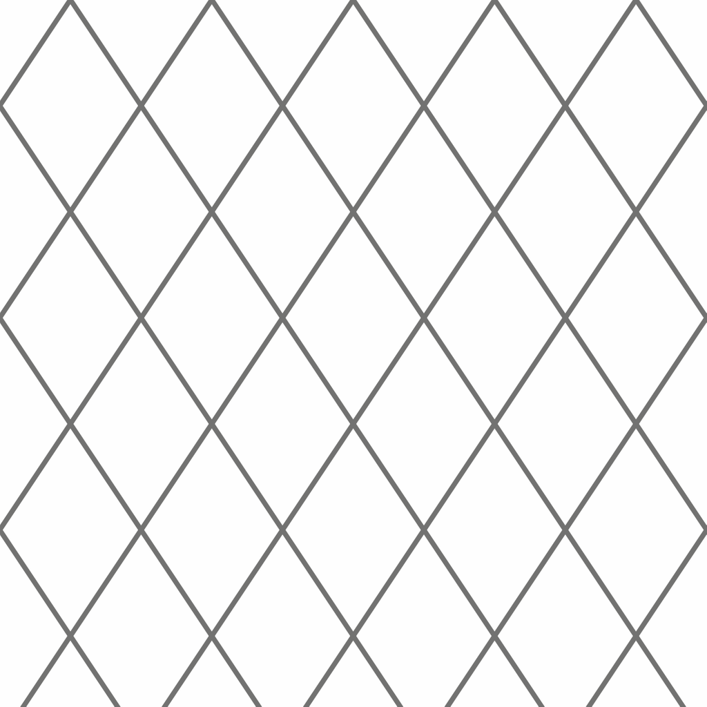 Loft White Wallpaper with Grey, Graphite Pattern NET, Diamonds, Contour